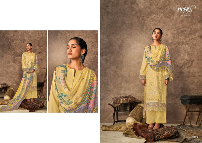 Malika By Kimora Muslin Digital Printed Embroidery Salwar Suits Wholesalers In Delhi